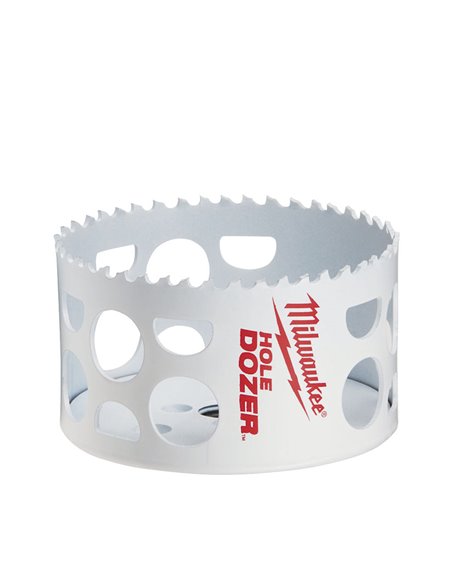 Sierra de corona bimaterial MILWAUKEE Hole Dozer Diámetro corona ø 83 MM