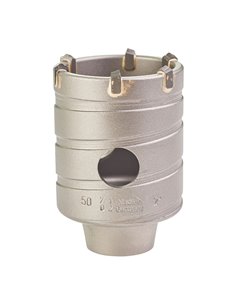 Sierra de corona perforadora MILWAUKEE SDS-Plus  diente TCT Diámetro corona 50 MM