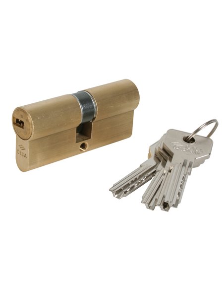 Cilindro CISA modelo Asix latón 90 mm