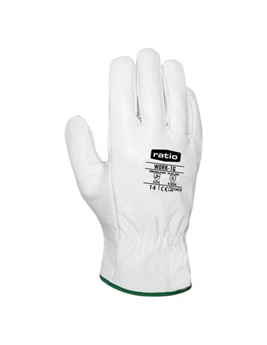 Guantes RATIO Work-1. 10 pares Talla mano 8