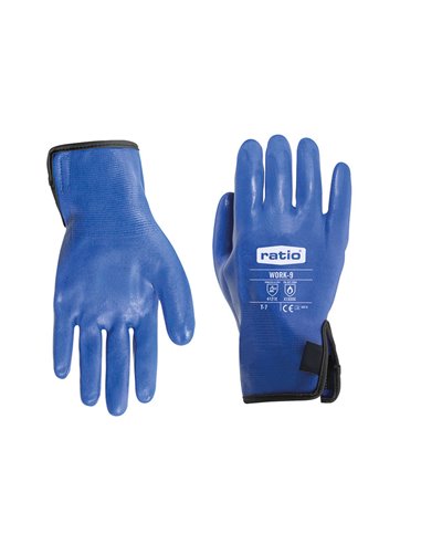 Guantes RATIO Work-9 Talla mano 9