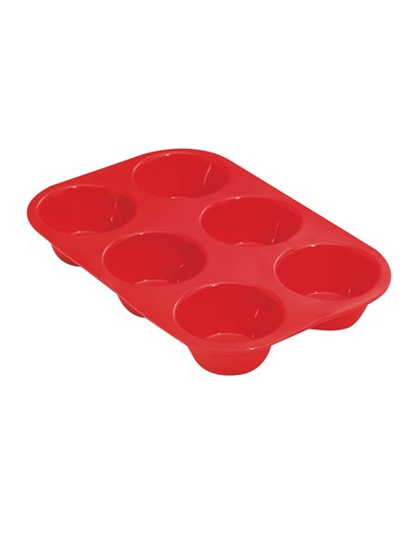 Molde silicona para 6 muffins GUARDINI Linea Juliette