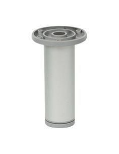 Pata mueble redonda aluminio NESU modelo 5003 Diámetro y altura 40xh.120 MM