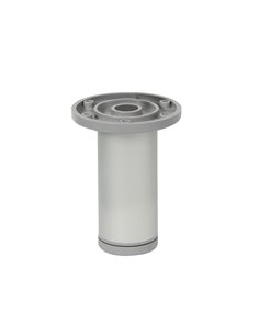 Pata mueble redonda aluminio NESU modelo 5003 Diámetro y altura 40x100 MM