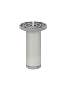 Pata mueble redonda aluminio NESU modelo 5003 Diámetro y altura 40x150 MM
