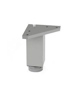 Pata mueble cuadrada aluminio NESU modelo 5002 Dimensiones 40x40x100 MM