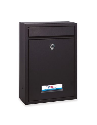 Buzón exterior BTV Bermeo Color Negro