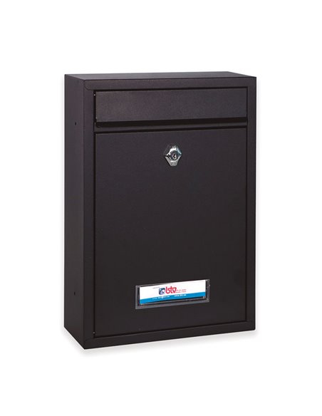 Buzón exterior BTV Bermeo Color Negro