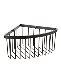 Cesta rinconera baño TATAY Aluminium Black