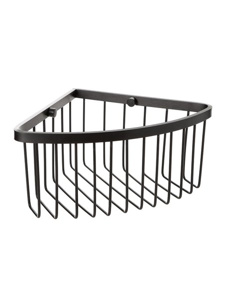 Cesta rinconera baño TATAY Aluminium Black