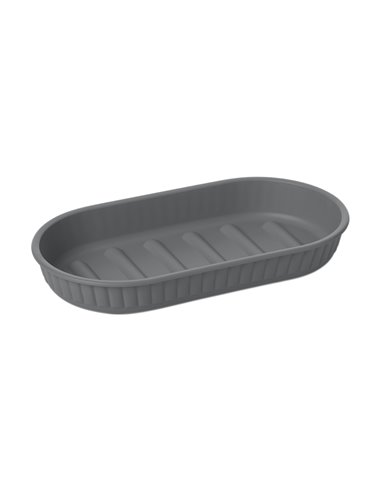 Jabonera TATAY serie Baobab Gris antracita