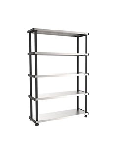 Estantería de resina y metal TERRY Mp Shelf 120R.