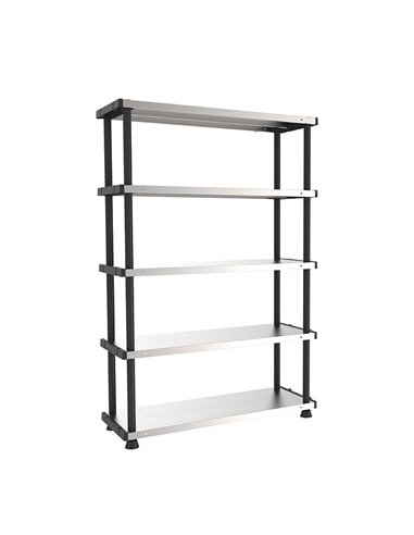 Estantería de resina y metal TERRY Mp Shelf 120R.
