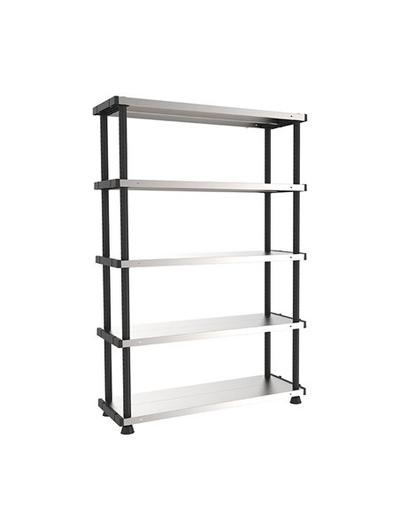 Estantería de resina y metal TERRY Mp Shelf 120R.