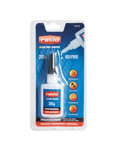 Adhesivo RATIO instantáneo universal 20gr