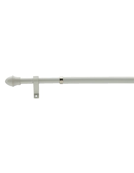 Varilla extensible para visillos EHL Portier lacado blanco Longitud varilla/s 45/75 CM