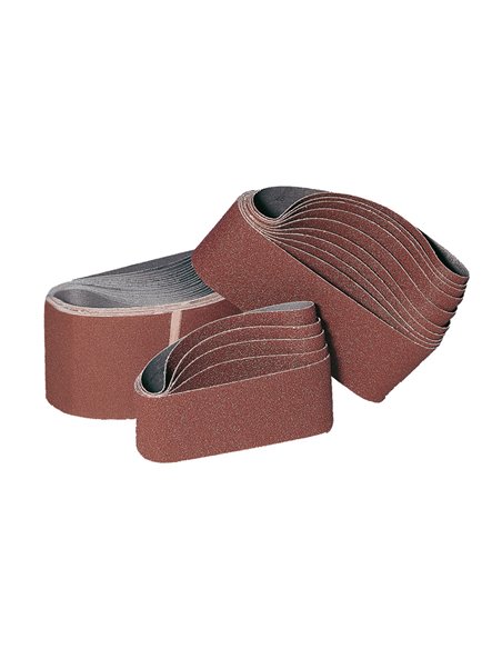 Bandas abrasivas FLEXOVIT de 100x690 mm para lijadora Grano 40
