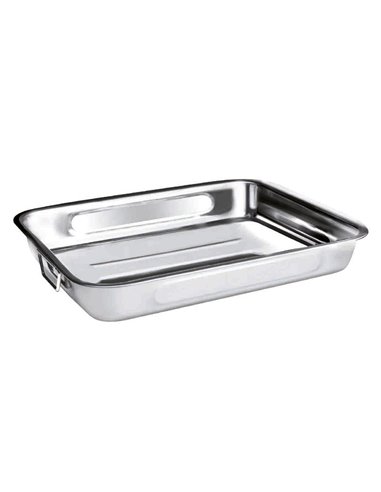 Bandeja para horno IBILI de acero inoxidable Dimensiones 25x19xh.5,5 CM