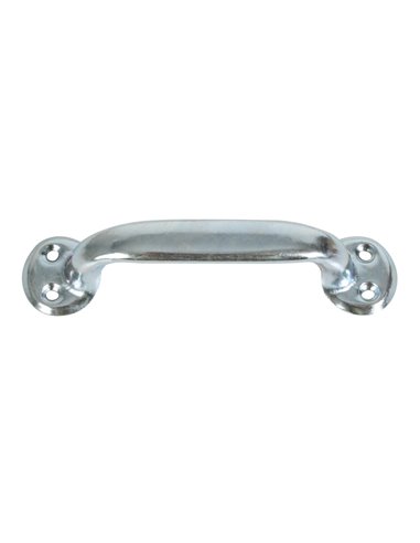 Tirador estampado cincado. 20 unidades Longitud 115 MM