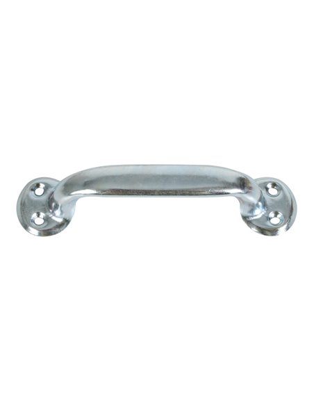 Tirador estampado cincado. 20 unidades Longitud 115 MM