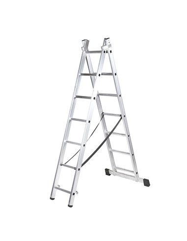 Escalera transformable ALTIPESA 2 tramos Número peldaños 2X7