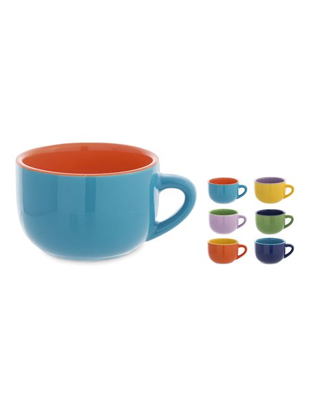 Tazas té/capuccino PENGO Samba 24 cl, 12 unidades