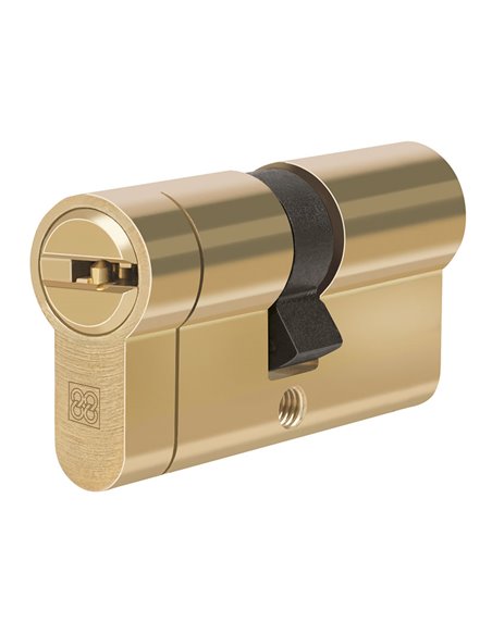 Cilindro alta seguridad CADENA88 serie MPRO latonado doble embrague Medida/s 31-31 MM