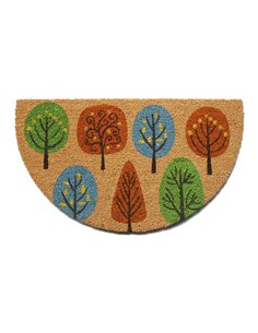 Felpudo coco DINTEX Europa Forma Media luna