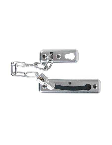 Cadena de seguridad para puertas EHL 100x25 mm Acabado/s Dorado
