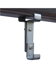 Gancho colgador viga. 5 unidades Acabado/s Cincado