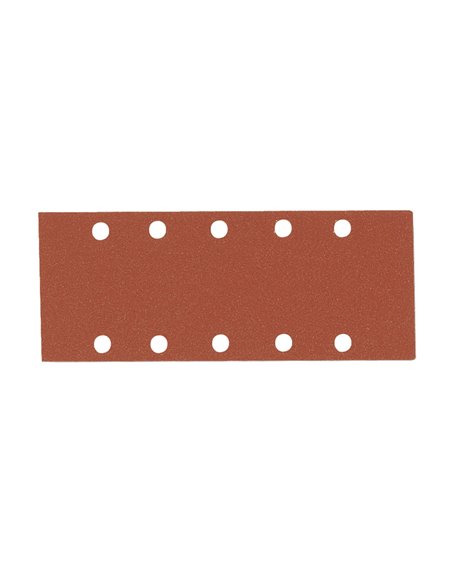 Juego de 10 hojas perforada RATIO de 115x280 mm para lijadora orbital Grano 120