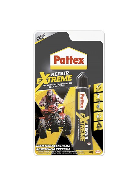 Pattex Repair Extreme, pegamento universal extra fuerte y resistente, 20gr