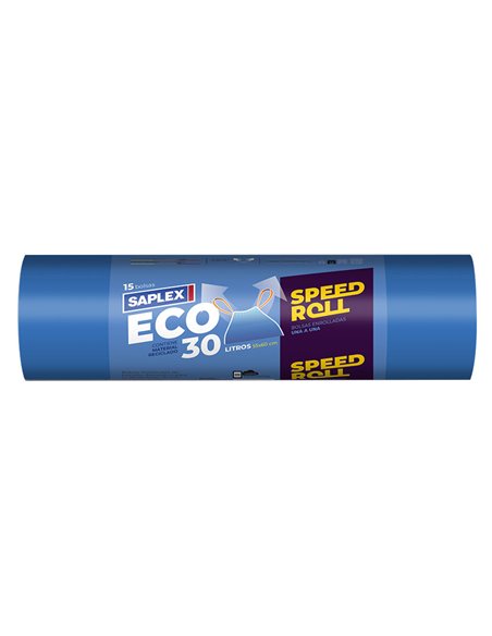 Bolsa basura SAPLEX Eco 55x60 cm