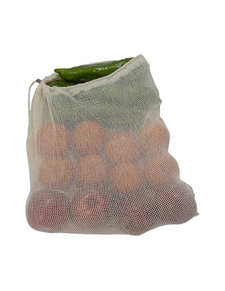 Juego de 6 bolsas porta alimentos Material Algodón