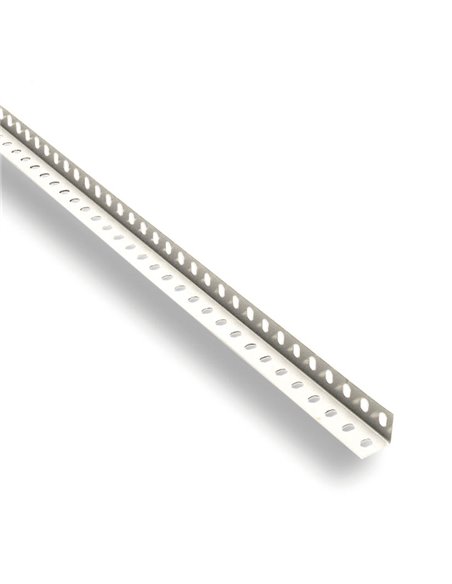 Angular metálico blanco estantería modulares SIMON RACK ángulo 35mm, 10 unidades Altura 2,50 M