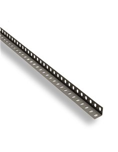 Angular metálico gris estanterías modular SIMON RACK ángulo 40mm, 10 unidades Altura 2,00 M