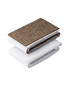 Tope fieltro INOFIX 1000x85mm Color Blanco