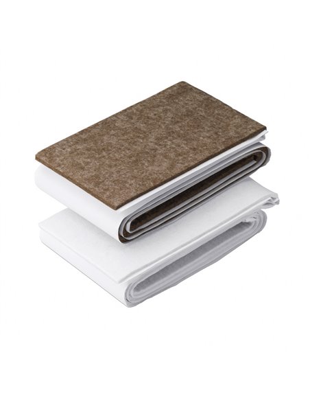Tope fieltro INOFIX 1000x85mm Color Blanco