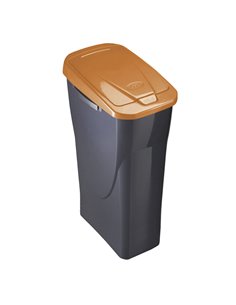 Cubo reciclaje Ecobin 15L Color Naranja