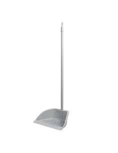 Pala recogedor plegable HABITEX de plástico Color Gris claro