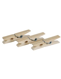 Pinzas de ropa HABITEX madera