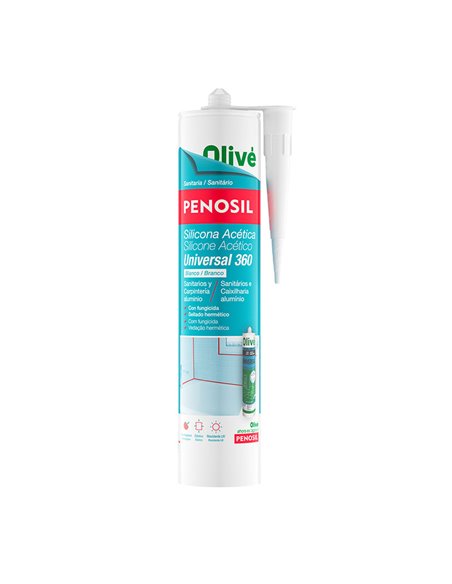 Silicona universal PENOSIL 360 280 ml Color Negro