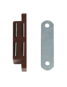 Cierres armario con imán EHL 42x15 mm Color Blanco