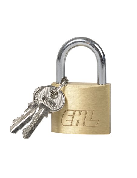 Candado EHL normal + llaves iguales Medida/s 20 MM