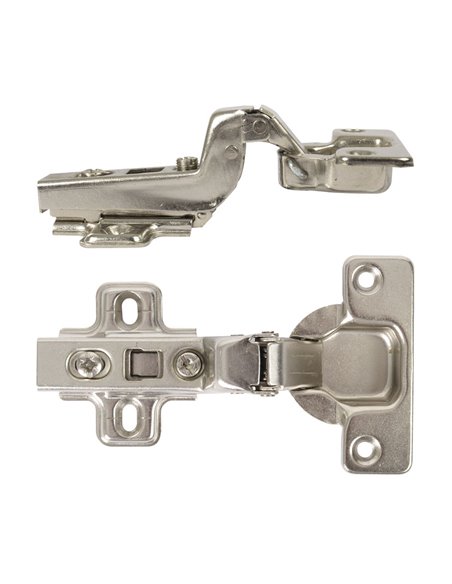 Bisagra brazo cazoleta EHL + tornillos Tipo brazo Súper acodado