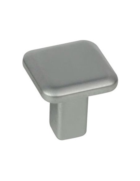 Pomo NESU cromo mate 20x20 mm