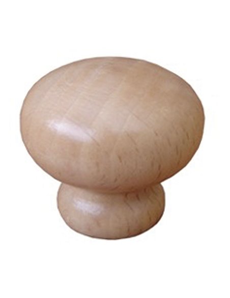 Pomo NESU haya lacado natural modelo 401 30 mm