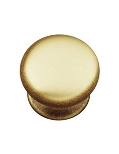 Pomo NESU cuero cepillado 30 mm