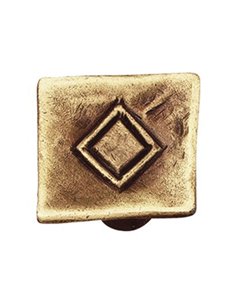 Pomo NESU cuero mate 26x26 mm