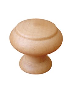 Pomo NESU haya lacado natural modelo 403 30 mm